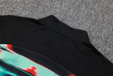 Mens Portugal Training Suit Black - Green 2025