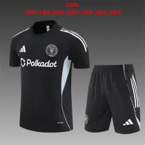 Kids Inter Miami C.F. Short Training Suit Black 2025/26