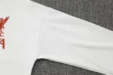 Mens Liverpool Jacket + Pants Training Suit Light Grey 2025/26