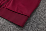 Mens Bayern Munich Jacket + Pants Training Suit Burgundy 2025/26