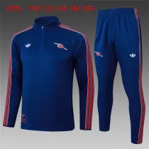 Kids Arsenal Training Suit Blue 2025/26