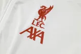 Mens Liverpool Jacket + Pants Training Suit Light Grey 2025/26