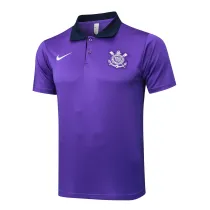 Mens Corinthians Polo Shirt Purple 2025/26
