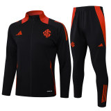 Mens Internacional Jacket + Pants Training Suit Black 2025/26