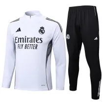 Mens Real Madrid Training Suit White 2025/26