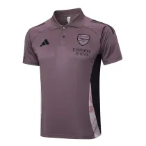 Mens Arsenal Polo Shirt Grey 2025/26