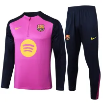 Mens Barcelona Training Suit Purple 2025/26
