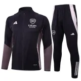 Mens Arsenal Jacket + Pants Training Suit Dark Grey 2025/26