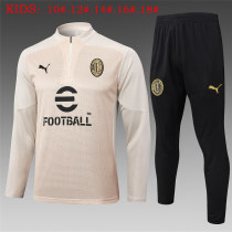 Kids AC Milan Training Suit Apricot 2025/26