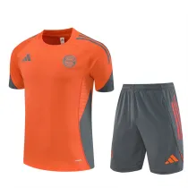 Mens Bayern Munich Short Training Suit Orange 2025/26