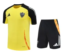 Mens Atletico Mineiro Short Training Suit Yellow 2025/26