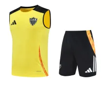 Mens Atletico Mineiro Singlet Suit Yellow 2025/26