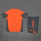 Kids Bayern Munich Short Training Suit Orange 2025/26