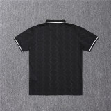 Mens Manchester United Polo Shirt Black 2025/26