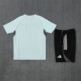 Kids Japan Short Training Suit Light Grey 2025