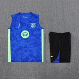 Mens Barcelona Singlet Suit Blue 2025/26