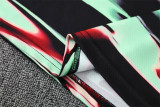 Mens Portugal Short Training Suit Black - Green 2025