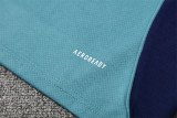 Mens Arsenal Short Training Suit Lake Blue 2025/26