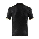 Mens Real Madrid Polo Shirt Black 2025/26