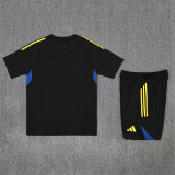 Kids Manchester United Short Training Suit Black 2025/26