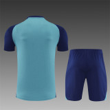 Kids Arsenal Short Training Suit Lake Blue 2025/26