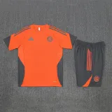 Kids Bayern Munich Short Training Suit Orange 2025/26