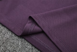 Mens Manchester United Short Training Suit Purple 2025/26