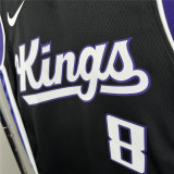 Mens Sacramento Kings Nike Black 2025 Swingman Jersey - Icon Edition