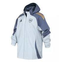 Mens Boca Juniors All Weather Windrunner Jacket Grey 2025/26