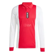 Mens Ajax 125th Anniversary Red Jersey Long Sleeve