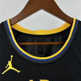 Mens Golden State Warriors Jorand Black 2025 Swingman Jersey - Statement Edition