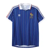 France Retro Home Jersey Mens 1982
