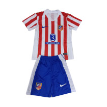Kids Atletico Madrid Home Jersey 2025/26