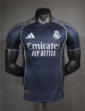 Mens Real Madrid Away Authentic Jersey 2025/26 - Match