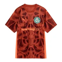 Mens Palmeiras Goalkeeper Orange Jersey 2025/26