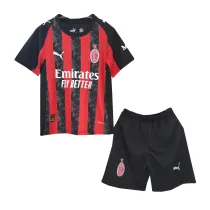 Kids AC Milan Home Jersey 2025/26