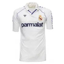 Mens Real Madrid Retro Home Jersey 1986/87