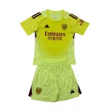 Kids Arsenal Goalkeeper Yellow Jersey 2025/26