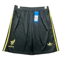 Mens Mexico Gold Cup Black Shorts 2025