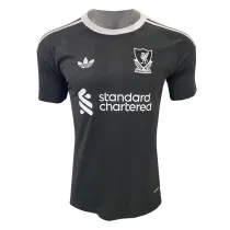 Mens Liverpool Goalkeeper Black Jersey 2025/26