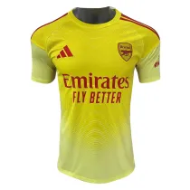 Mens Arsenal Goalkeeper Yellow Jersey 2025/26