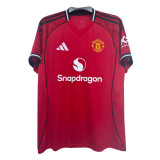 Mens Manchester United Home Jersey 2025/26