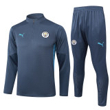 Mens Manchester City Training Suit Grey 2025/26