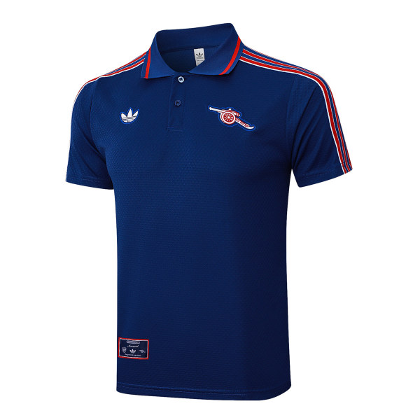 Mens Arsenal Polo Shirt Blue 2025/26