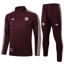 Mens Bayern Munich Training Suit Brown 2025/26