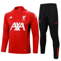 Mens Liverpool Training Suit Red 2025/26