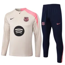 Mens Barcelona Training Suit Apricot 2025/26