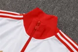 Mens Bayern Munich Jacket + Pants Training Suit 125th Years Anniversay White 2025/26