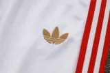 Mens Bayern Munich Jacket + Pants Training Suit 125th Years Anniversay White 2025/26