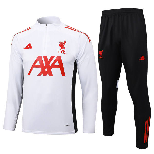Mens Liverpool Training Suit White 2025/26